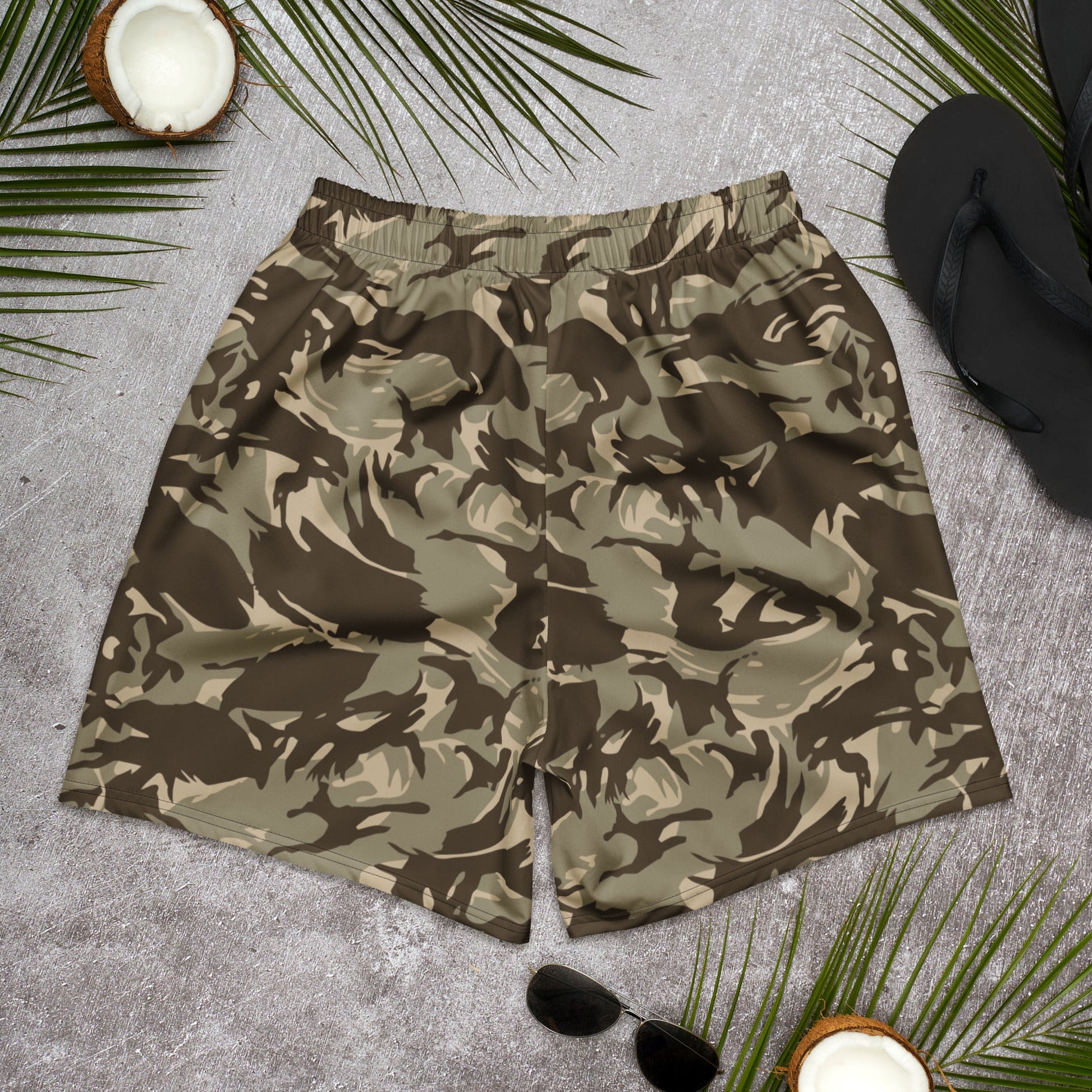Saudi DPM Desert CAMO Unisex Athletic Long Shorts