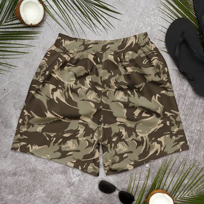 Saudi DPM Desert CAMO Unisex Athletic Long Shorts