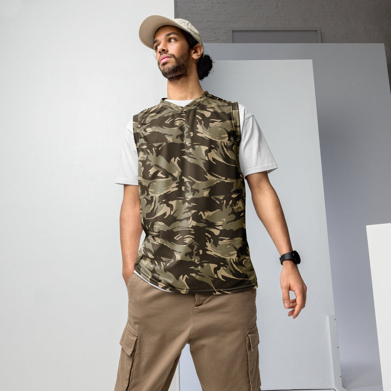 DPM Saudi Desert CAMO Unisex Basketball Jersey - 2XS