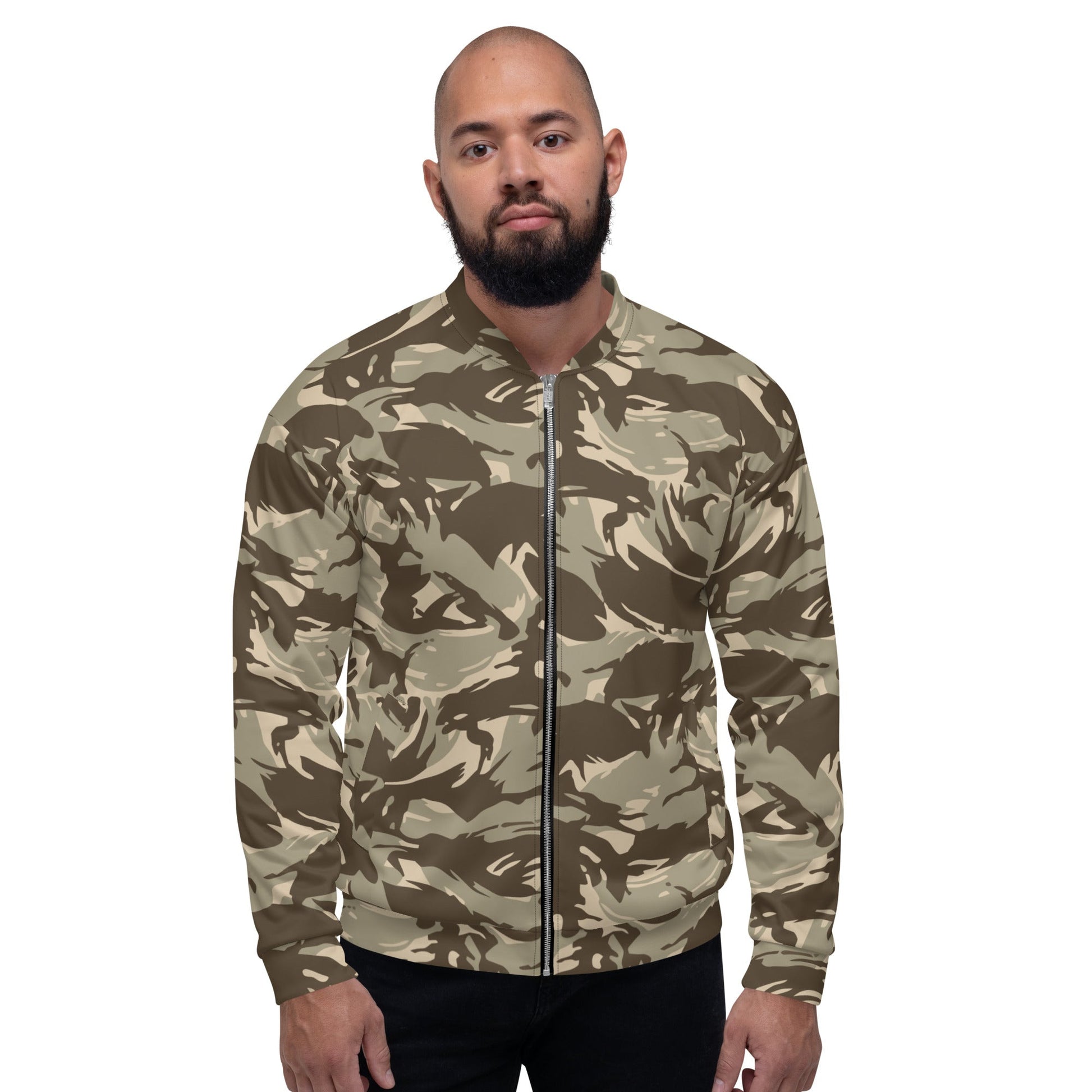 Saudi DPM Desert CAMO Unisex Bomber Jacket - Jackets