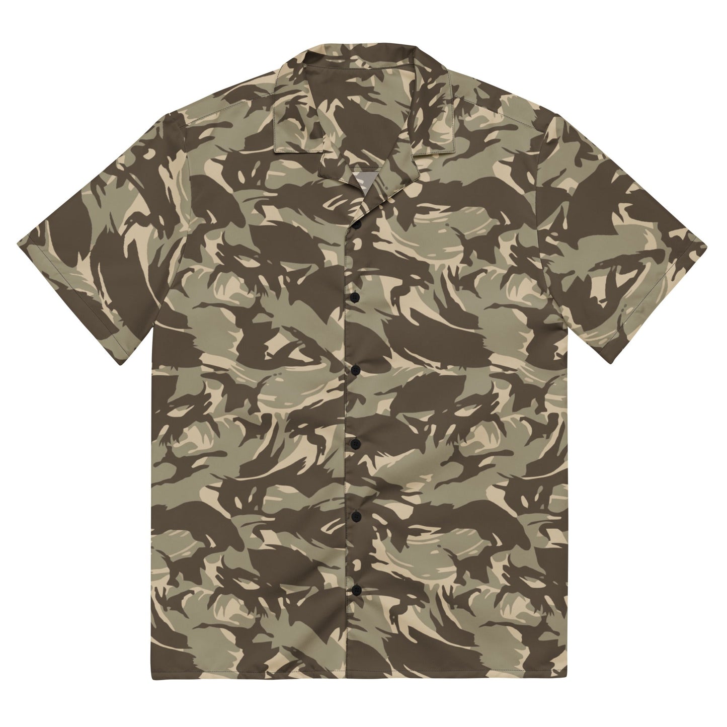 Saudi DPM Desert CAMO Unisex button shirt 2XS Button Shirts