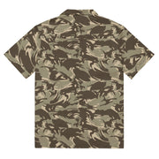 DPM Saudi Desert CAMO Unisex Short-Sleeve Button Shirt - Button-Up