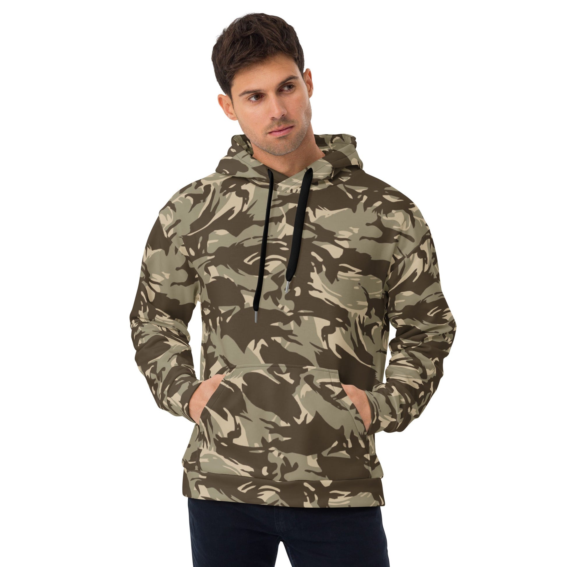 Saudi DPM Desert CAMO Unisex Hoodie - 2XS - Hoodies