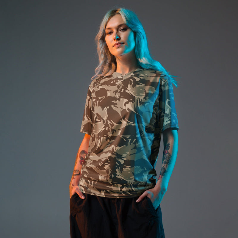 DPM Saudi Desert CAMO Unisex Sports Jersey