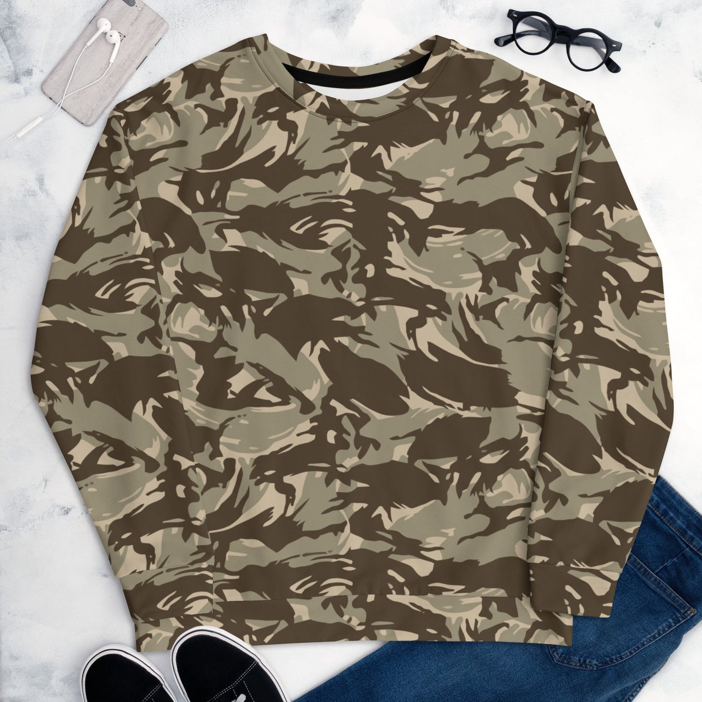 Saudi DPM Desert CAMO Unisex Sweatshirt - Sweatshirts