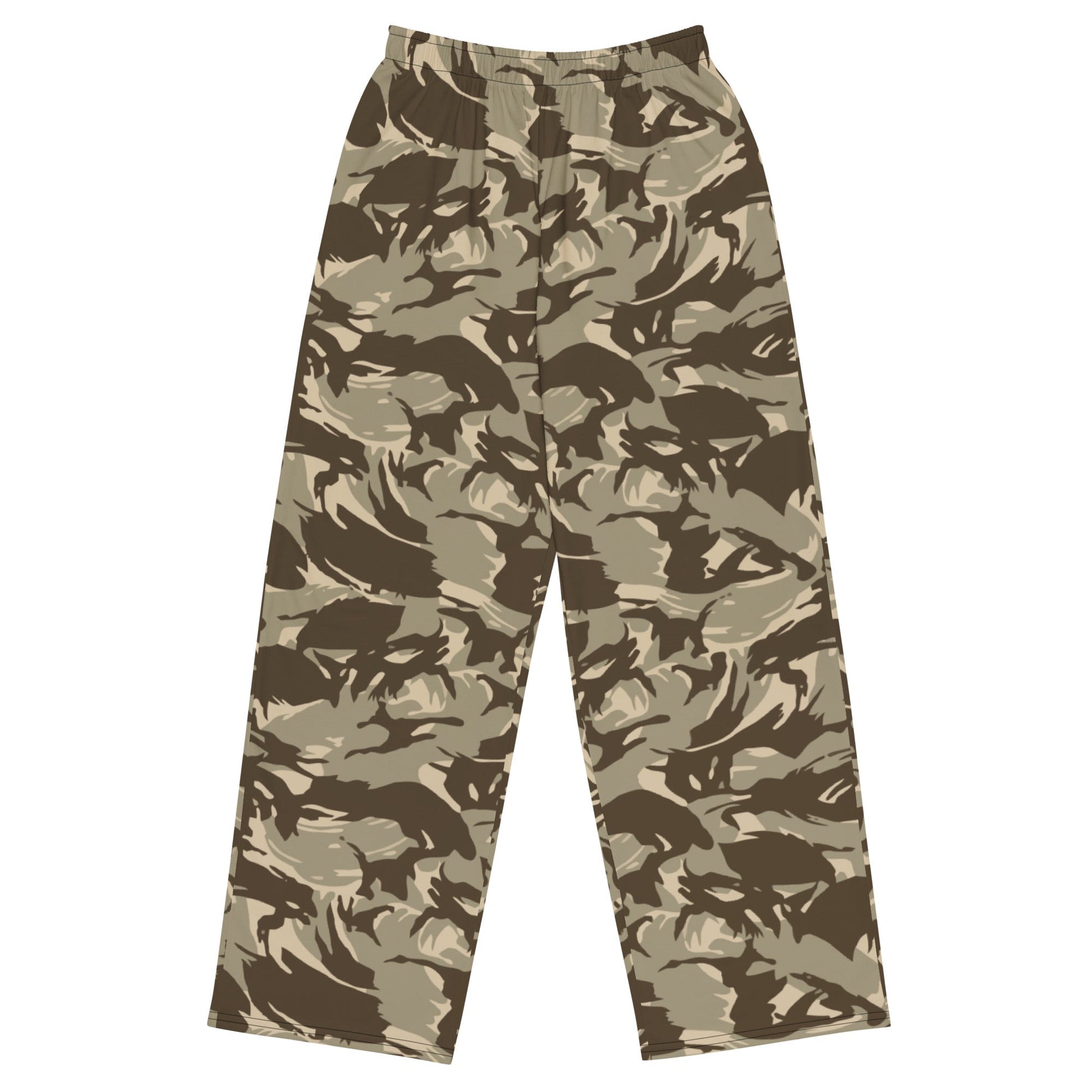 Saudi DPM Desert CAMO unisex wide-leg pants - 2XS - Wide-leg Pants