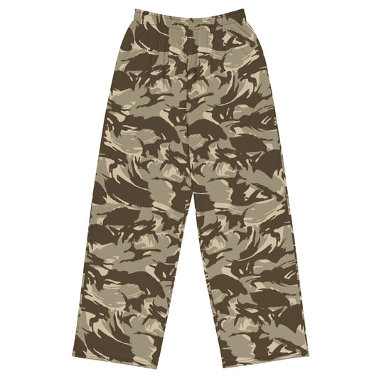 Saudi DPM Desert CAMO unisex wide-leg pants - 2XS - Wide-leg Pants