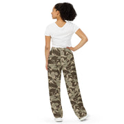 DPM Saudi Desert CAMO Unisex Wide-Leg Leisure Pants - Pant