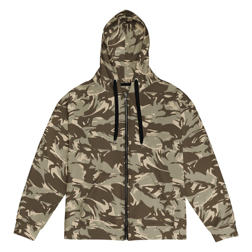 DPM Saudi Desert CAMO Unisex Zip Hoodie - 2XS
