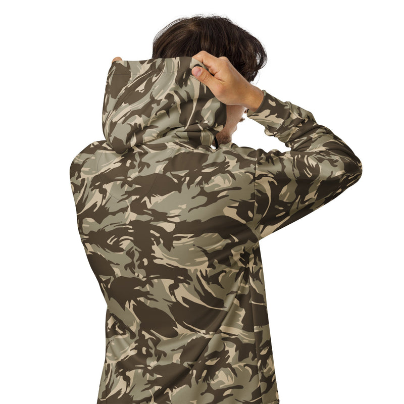 DPM Saudi Desert CAMO Unisex Zip Hoodie
