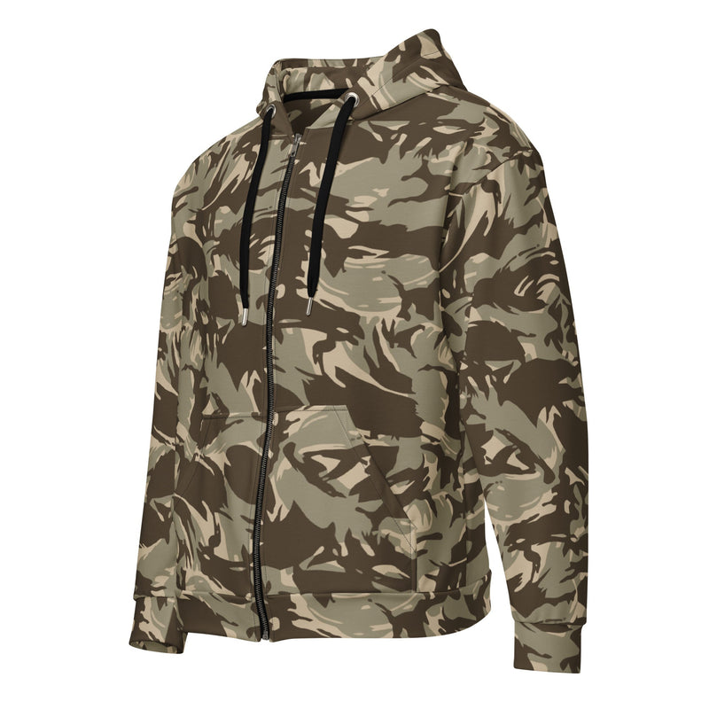 DPM Saudi Desert CAMO Unisex Zip Hoodie