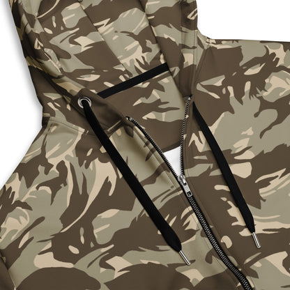 Saudi DPM Desert CAMO Unisex zip hoodie - Zip Hoodies