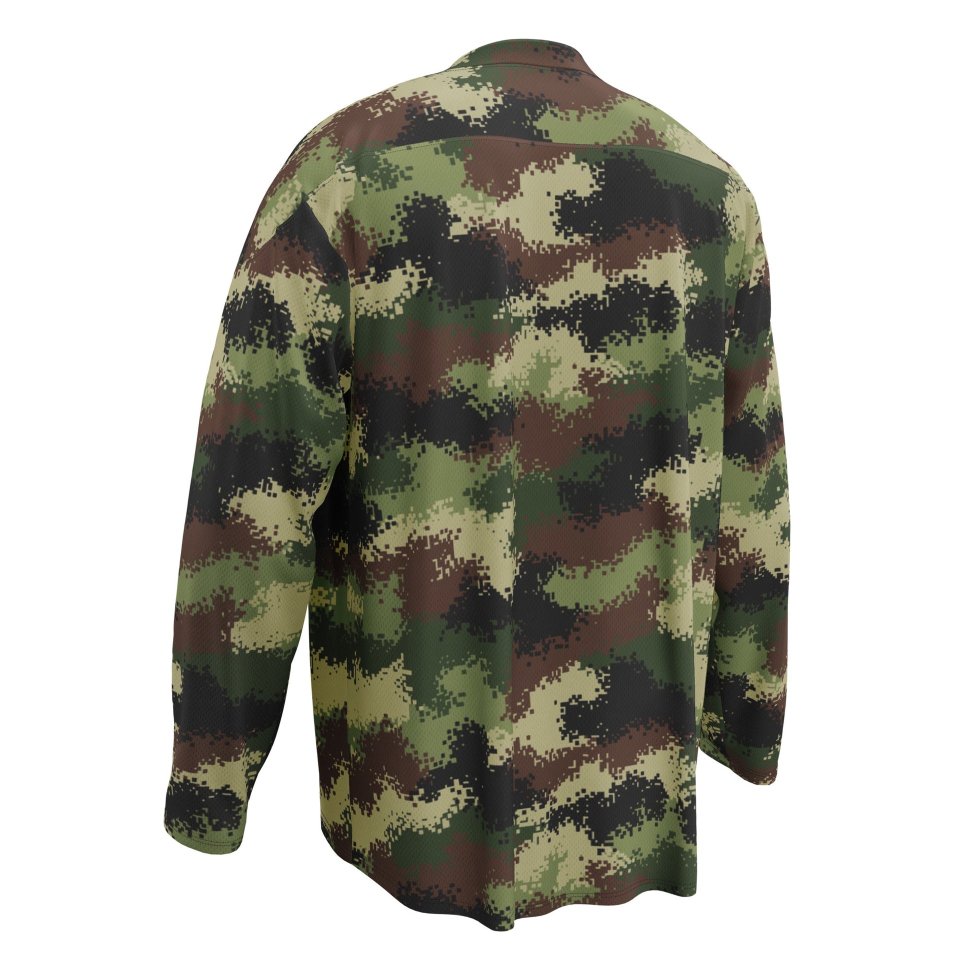 Serbian Digital CAMO hockey fan jersey Hockey Jerseys
