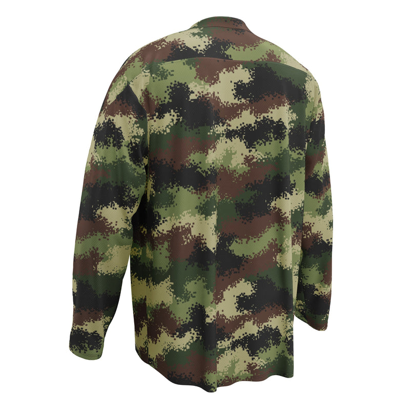 Digital Serbian Woodland CAMO Unisex Hockey Fan Jersey