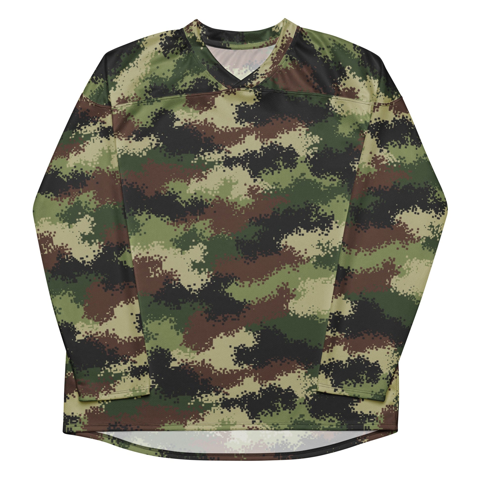 Serbian Digital CAMO hockey fan jersey Hockey Jerseys