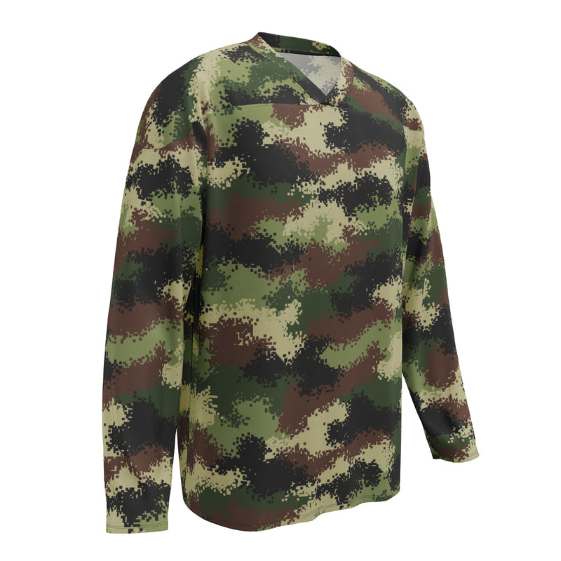Digital Serbian Woodland CAMO Unisex Hockey Fan Jersey
