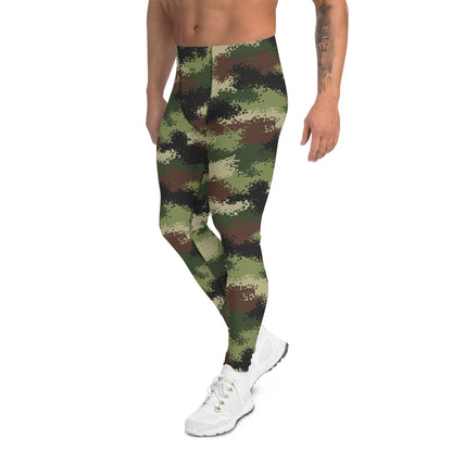 Serbian Digital CAMO Mens Leggings