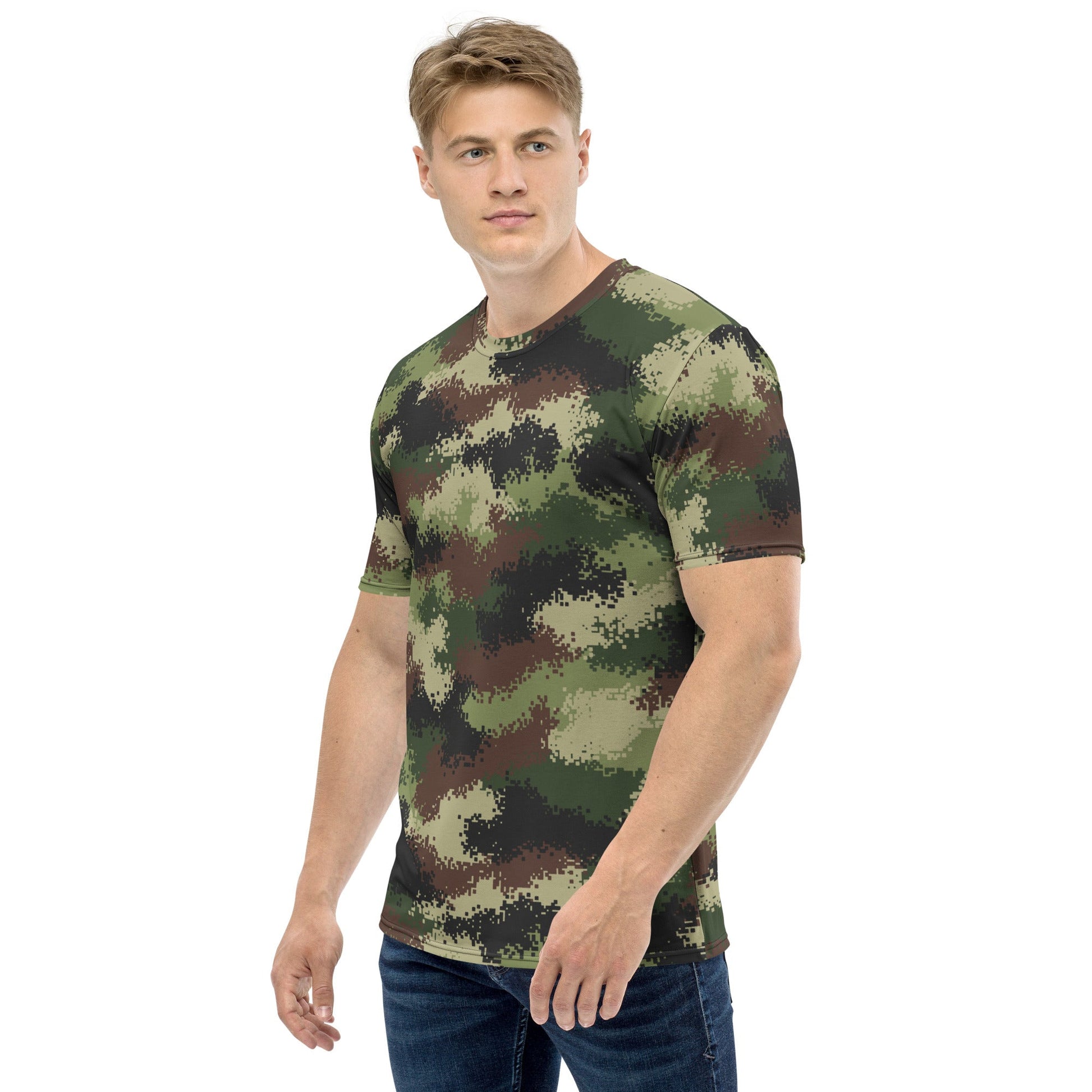 Serbian Digital CAMO Mens t-shirt - T-Shirts