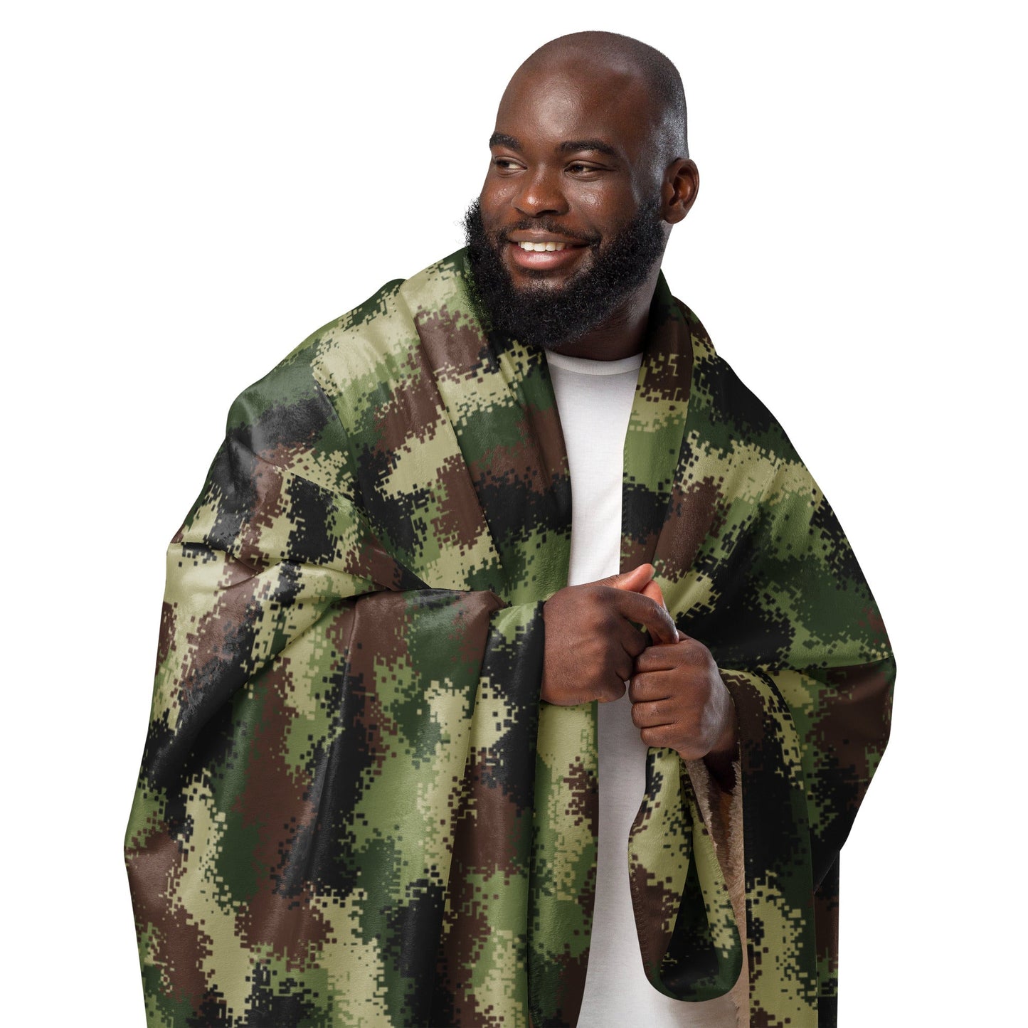 Serbian Digital CAMO Sherpa blanket - Blanket