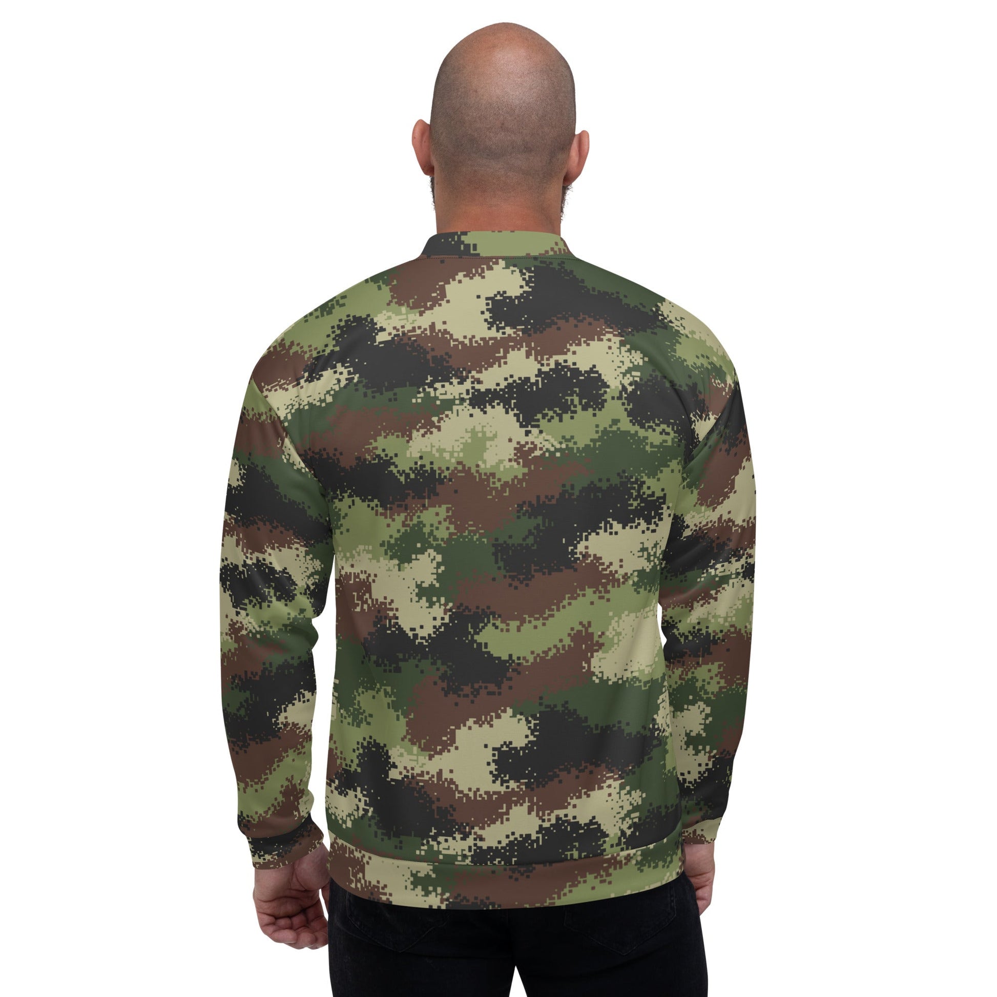 Serbian Digital CAMO Unisex Bomber Jacket - Jackets