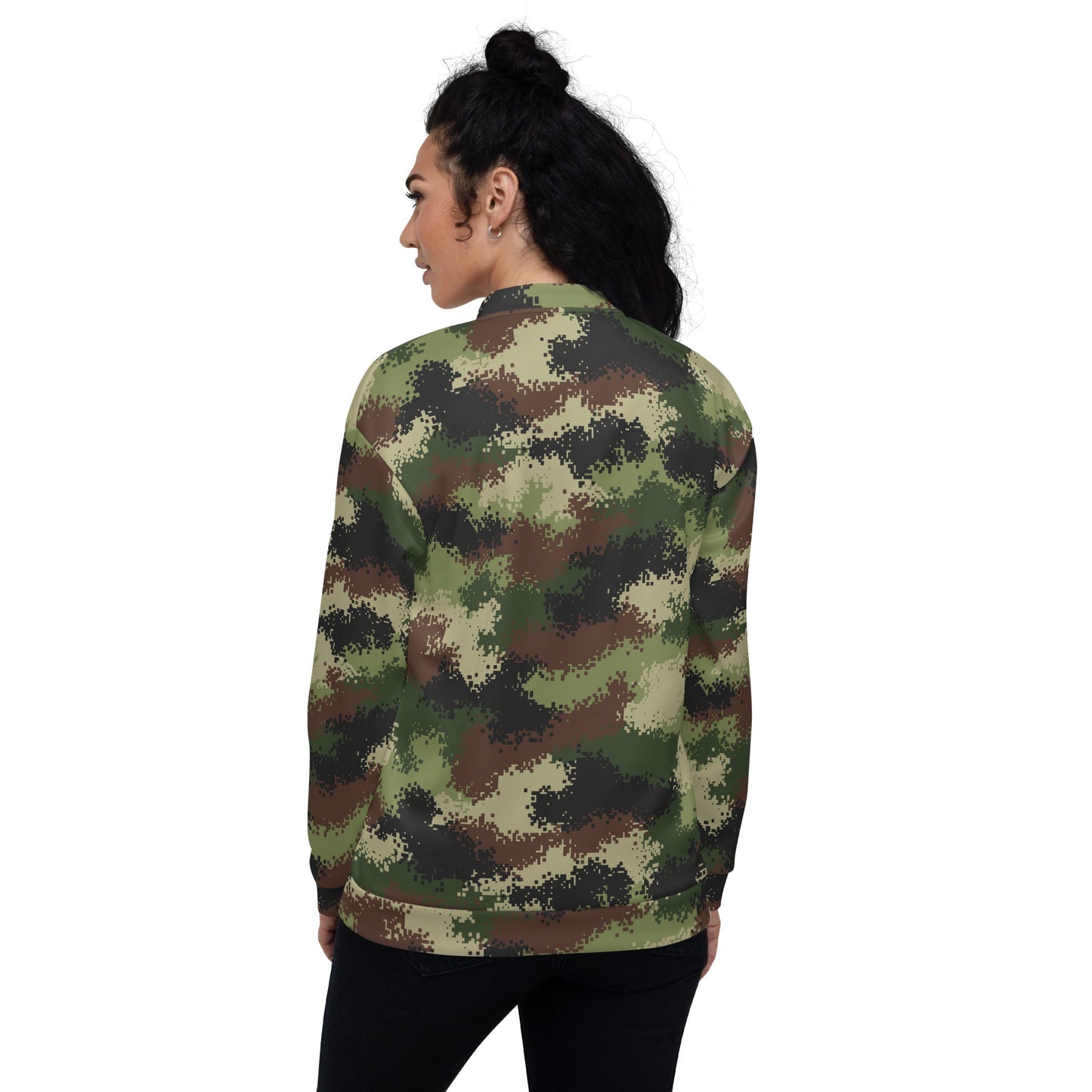 Serbian Digital CAMO Unisex Bomber Jacket - Jackets
