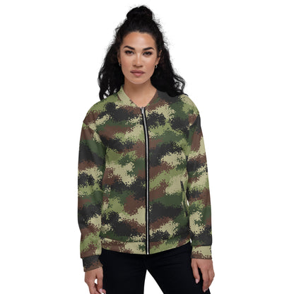 Serbian Digital CAMO Unisex Bomber Jacket - Jackets