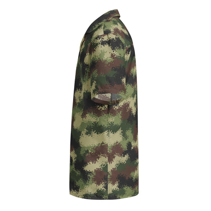 Serbian Digital CAMO Unisex button shirt Button Shirts