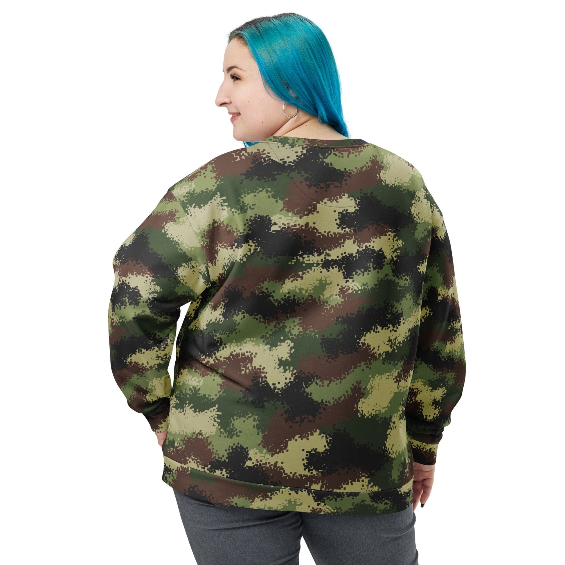 Serbian Digital CAMO Unisex Sweatshirt Sweatshirts