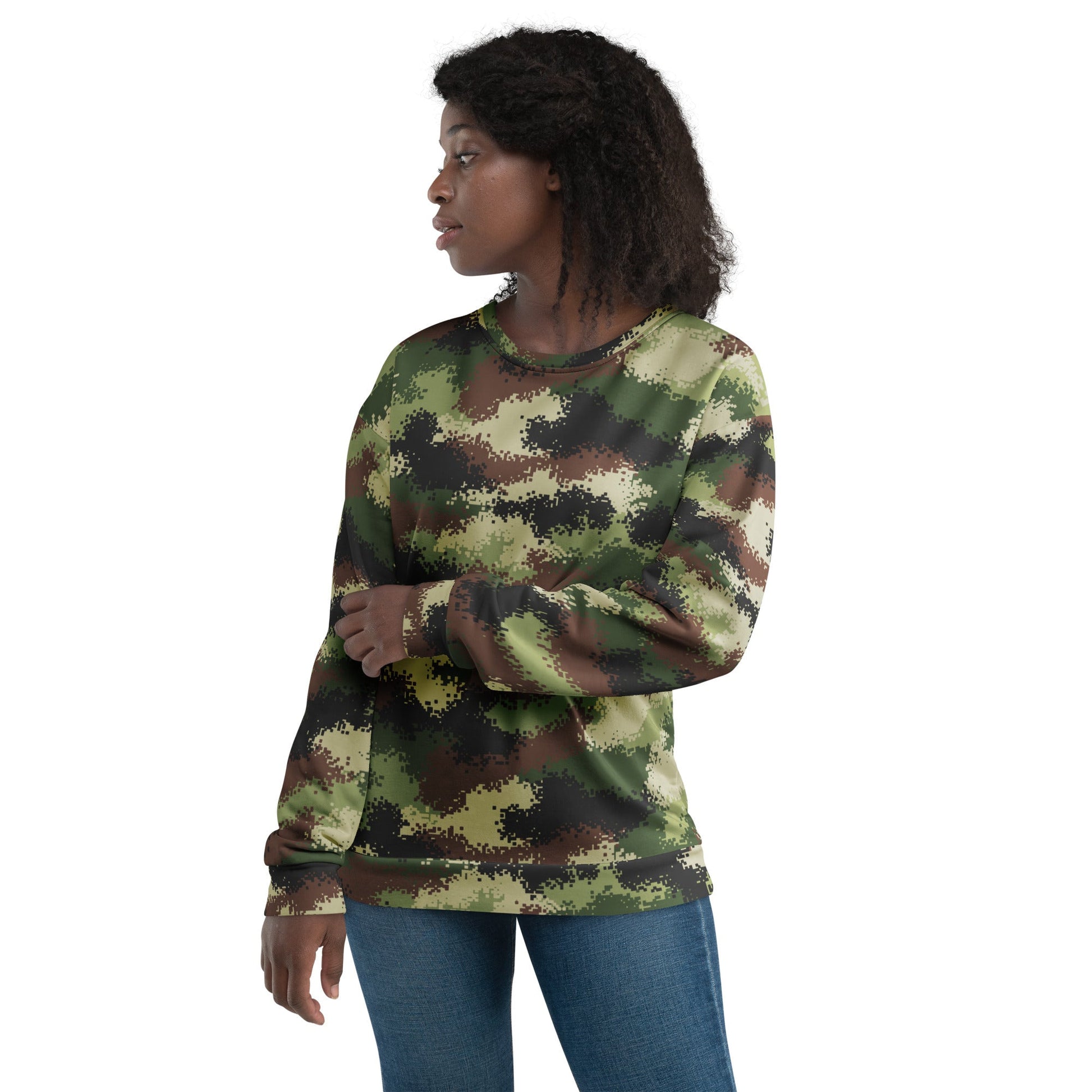 Serbian Digital CAMO Unisex Sweatshirt Sweatshirts
