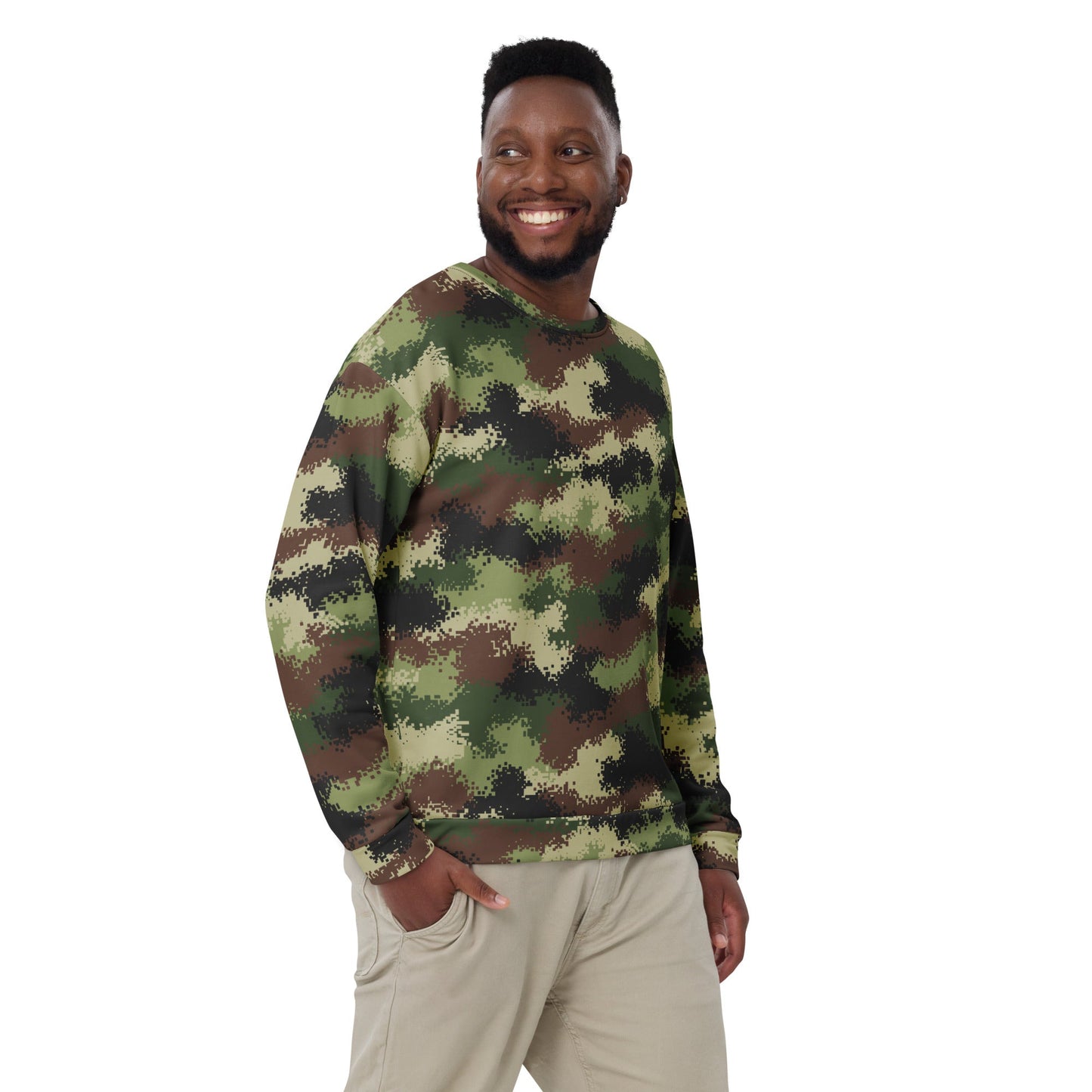 Serbian Digital CAMO Unisex Sweatshirt Sweatshirts