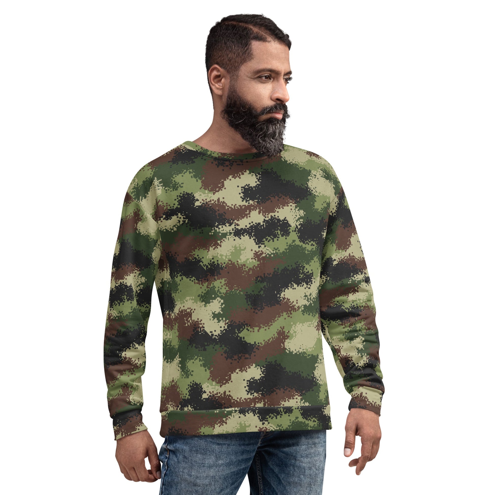 Serbian Digital CAMO Unisex Sweatshirt Sweatshirts