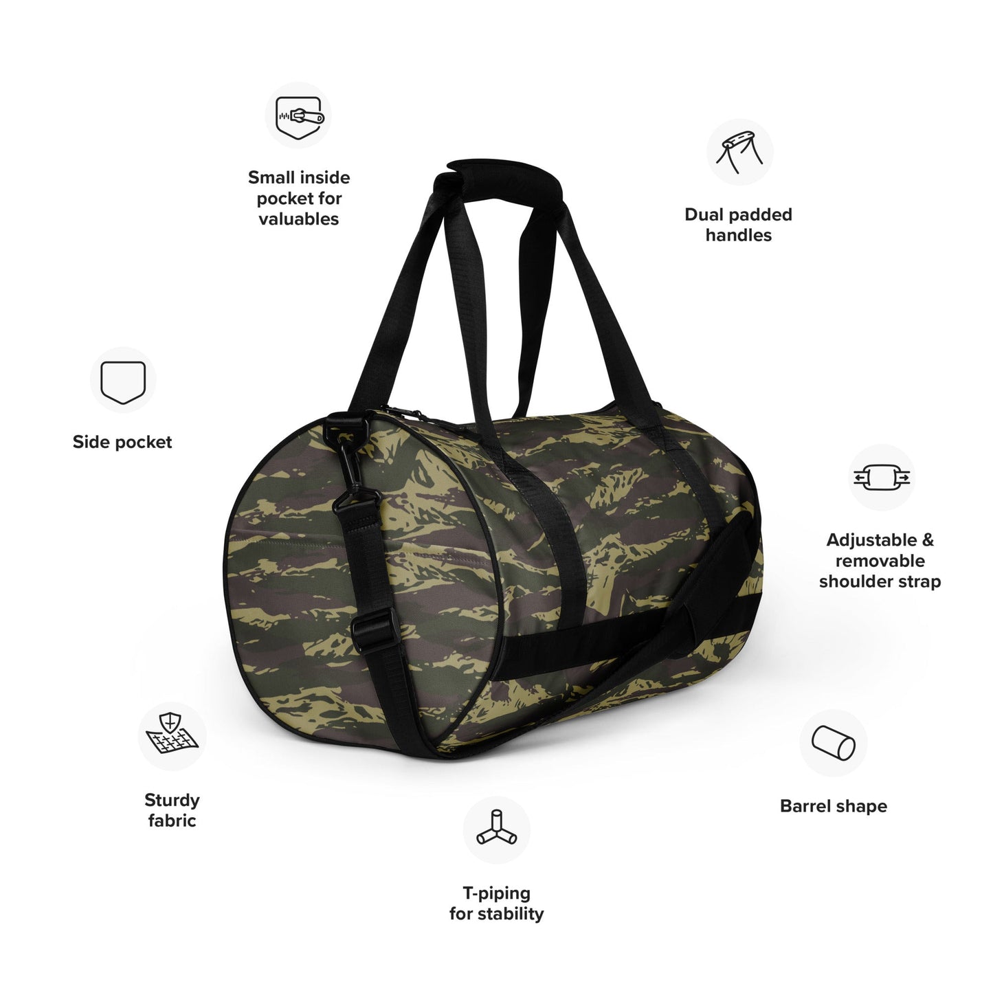 Serbian Lizard Arkan CAMO gym bag - Gym Bags