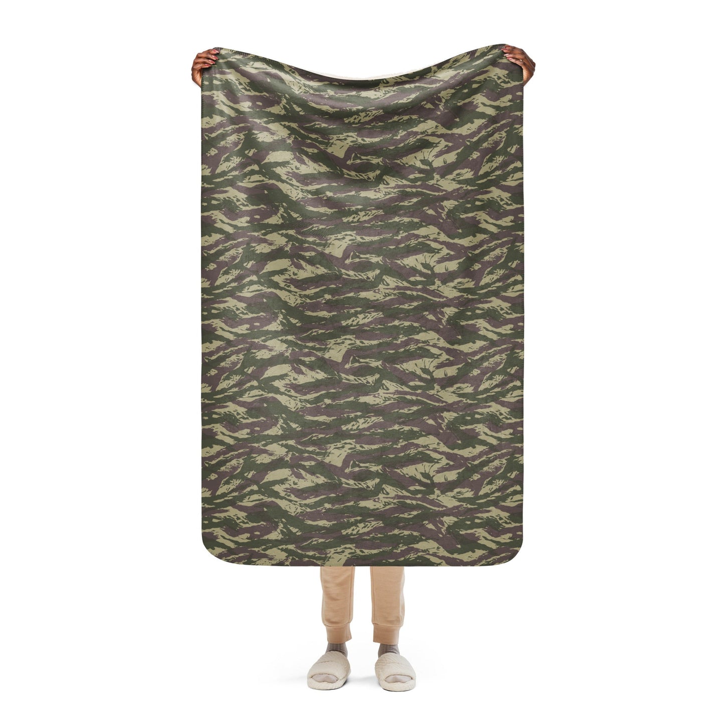 Serbian Lizard Arkan CAMO Sherpa blanket - 37″×57″ - Blankets