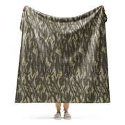 Lizard Serbian Arkan CAMO Sherpa Blanket - 60″×80″