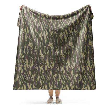 Serbian Lizard Arkan CAMO Sherpa blanket - 60″×80″ - Blankets