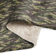 Lizard Serbian Arkan CAMO Sherpa Blanket