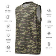 Lizard Serbian Arkan CAMO Unisex Basketball Jersey