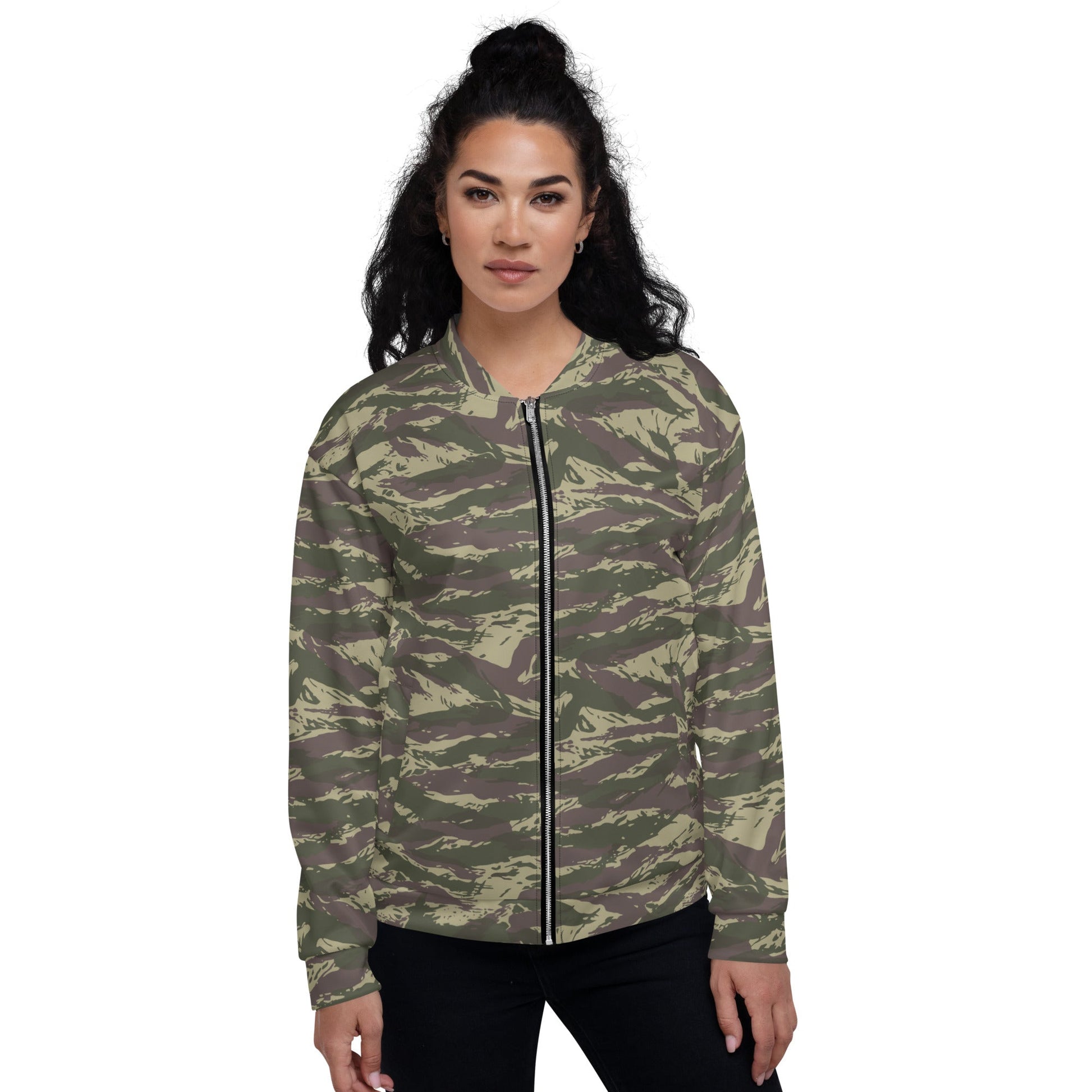 Serbian Lizard Arkan CAMO Unisex Bomber Jacket - Jackets