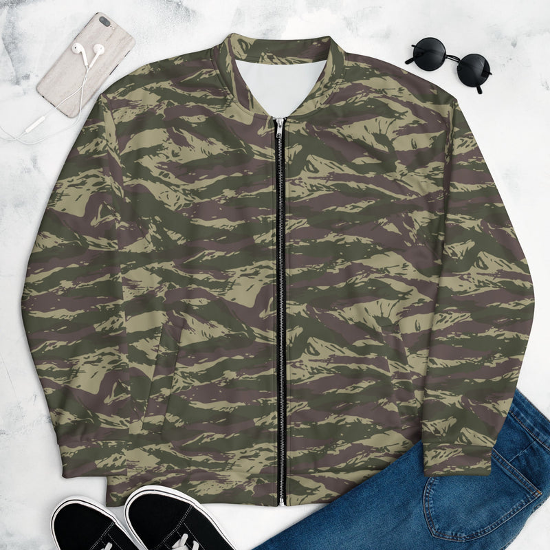 Lizard Serbian Arkan CAMO Unisex Bomber Jacket - XS