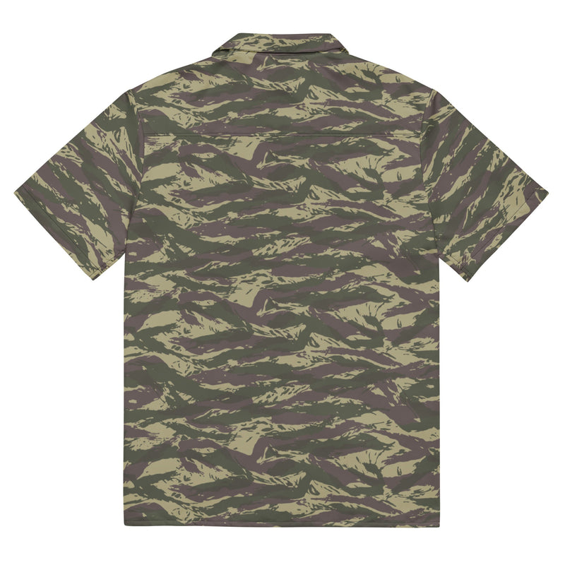 Lizard Serbian Arkan CAMO Unisex Short-Sleeve Button Shirt - Button-Up