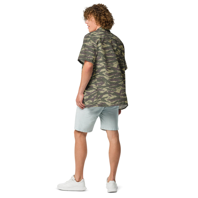 Lizard Serbian Arkan CAMO Unisex Short-Sleeve Button Shirt - Button-Up