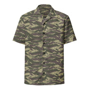 Lizard Serbian Arkan CAMO Unisex Short-Sleeve Button Shirt - Button-Up