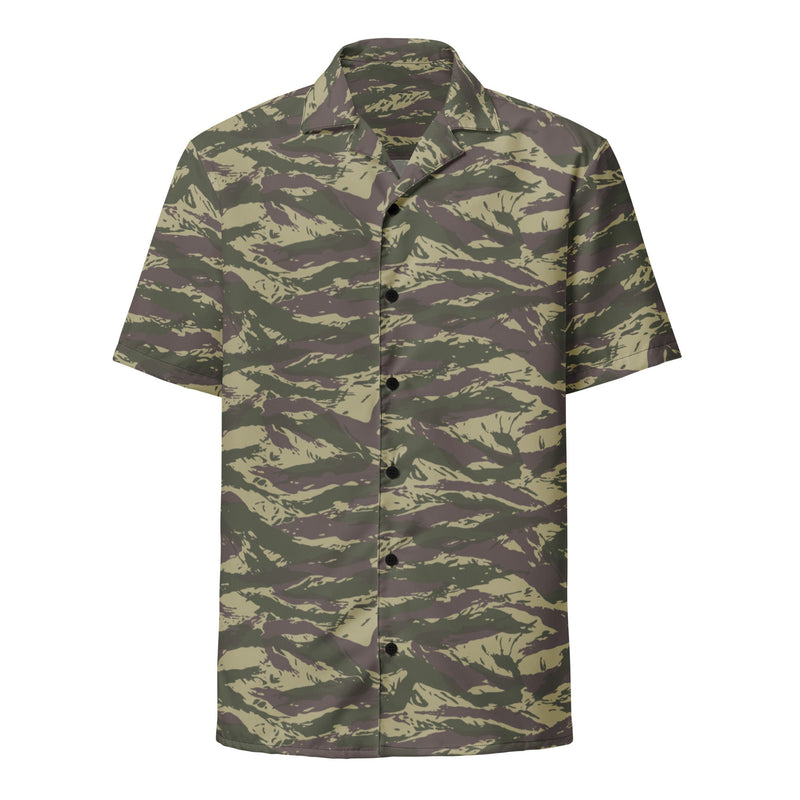 Lizard Serbian Arkan CAMO Unisex Short-Sleeve Button Shirt - Button-Up