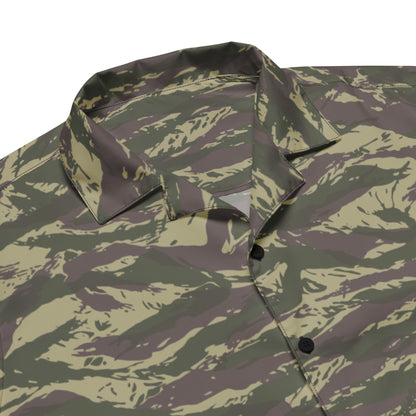 Serbian Lizard Arkan CAMO Unisex button shirt - Button Shirts