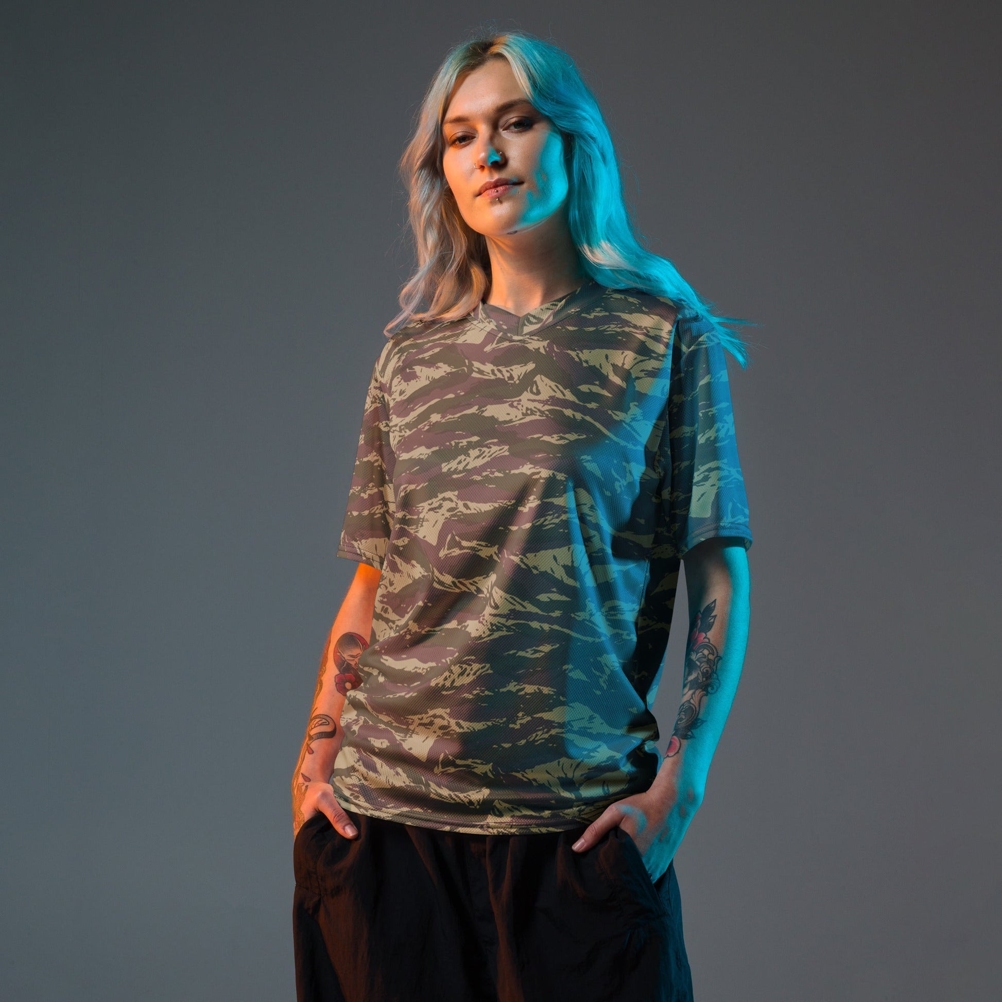 Serbian Lizard Arkan CAMO Unisex Sports Jersey