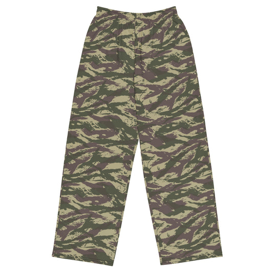 Serbian Lizard Arkan CAMO unisex wide-leg pants - 2XS - Wide-leg Pants