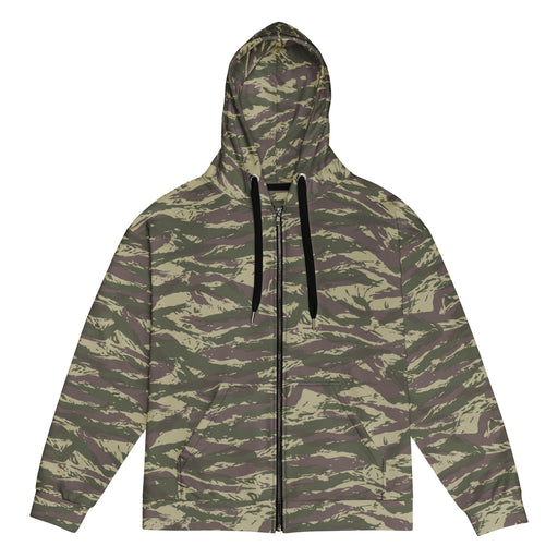 Lizard Serbian Arkan CAMO Unisex Zip Hoodie - 2XS