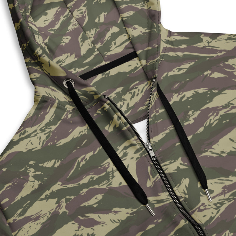 Lizard Serbian Arkan CAMO Unisex Zip Hoodie