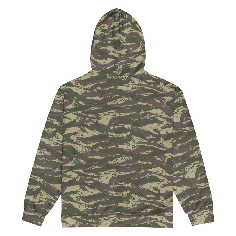 Lizard Serbian Arkan CAMO Unisex Zip Hoodie