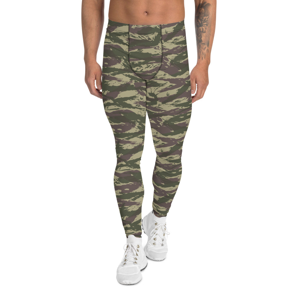 Serbian Lizard Arkan Volunteer Guard CAMO Men’s Leggings - XS - Mens